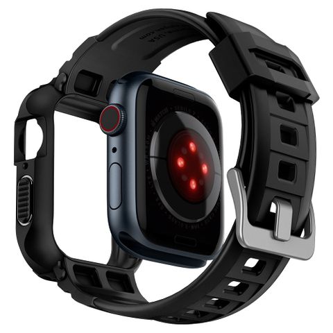  DÂY ĐEO KIÊM ỐP LƯNG SPIGEN RUGGED ARMOR PRO Dành Cho APPLE WATCH 8/7(45MM)/SE/6/5/4 (44MM) 