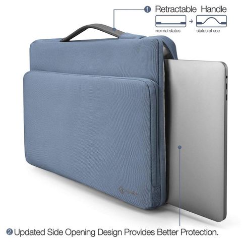  TÚI XÁCH CHỐNG SỐC TOMTOC (USA) BRIEFCASE Dành Cho MACBOOK PRO 13 Inch 