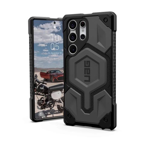  Ốp Lưng Cho SAMSUNG GALAXY S23 ULTRA/ S23 ULTRA 5G [6.8-INCH] UAG MONARCH PRO W SẠC TỪ TÍNH BÁM DÍNH 