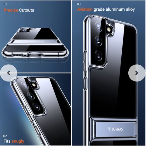  Ốp lưng TORRAS MoonClimber cho Samsung Galaxy S22 ngăn bụi xâm nhập và làm xước thân máy 