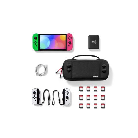  TÚI ĐỰNG PHỤ KIỆN CHỐNG SỐC TOMTOC (USA) NINTENDO FANCYCASE-G05 MEDIUM DÀNH CHO Nintendo Switch tay cầm joy 