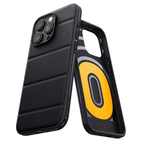  ỐP LƯNG IPHONE 15 PRO/ 15 PRO MAX SPIGEN CASEOLOGY ATHLEX ACTIVE BLACK chất liệu TPU mềm dẻo và PC cứngcáp 