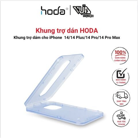  Khung trợ dán HODA dành cho miếng dán cường lực iPhone 14/14 Plus/14 Pro/14 Pro Max 