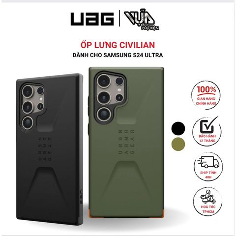  Ốp lưng UAG CIVILIAN cho SAMSUNG GALAXY S24 ULTRA 