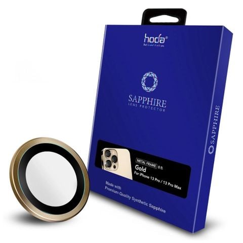  Miếng dán bảo vệ Lens camera HODA Sapphire cho iPhone 13 Pro và 13 Pro Max Chống bám bụi hống phản chiếu 