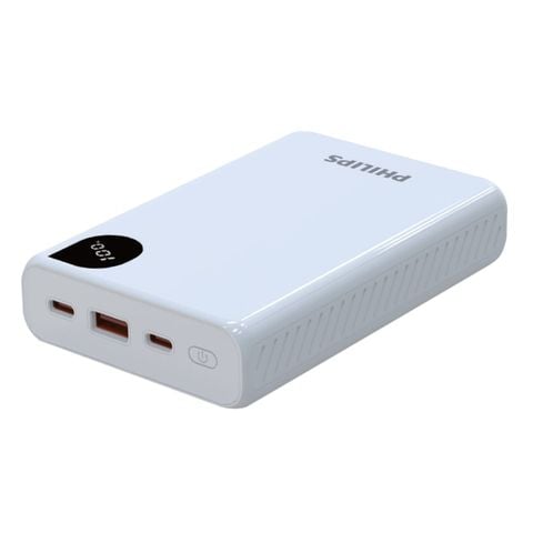 Pin sạc dự phòng có dây Philips 20.000mAh PD100W/ QC3.0 Màn hình LED tiện lợi