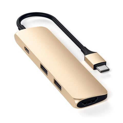 Hub cổng chuyển đổi Satechi USB-C Multiport Slim 4 in 1 HDMI 4K/60Hz