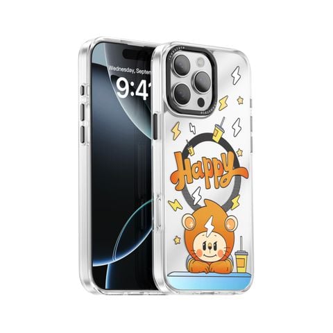 Ốp lưng Innostyle Magnetic Happy Leo dành cho iPhone 16 Series