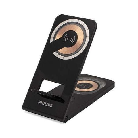 Đế sạc không dây từ tính Philips Foldable 3in1 công suất 15W