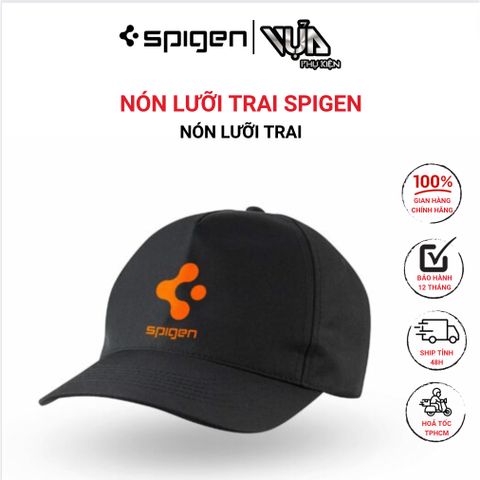  NÓN LƯỠI TRAI CAO CẤP SPIGEN ĐEN 