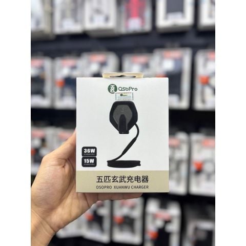 Bộ sạc không dây điện thoại OSOPRO cho giá đỡ điện thoại con bọ chống nước IP67