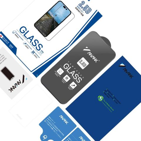  Kính cường lực ANANK trong suốt dành cho iPhone 15 series dán nhanh chóng chính xác 