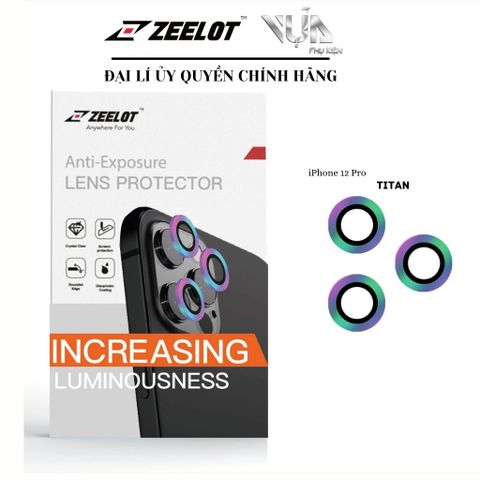 Lens camera ZEELOT cho iPhone 12 Series