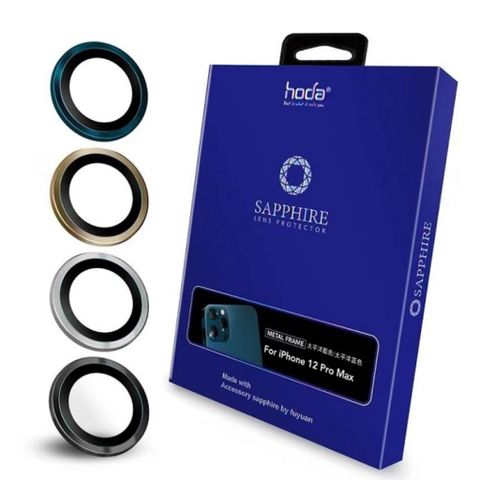  Miếng dán bảo vệ Lens camera HODA Sapphire cho iPhone 12 Pro/ 12 Pro Max Chống bám bụi Chống phản chiếu 