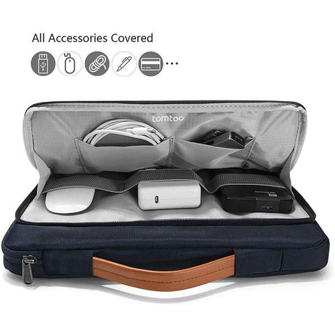  TÚI XÁCH CHỐNG SỐC TOMTOC (USA) BRIEFCASE Dành Cho MACBOOK PRO 15 Inch 