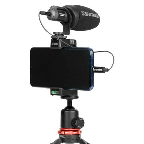 Cáp Jack Chuyển Đổi 3.5Mm Trs Sang Type-C Saramonic C2001 - Kết Nối Micro Với Thiết Bị Di Động - Hàng Chính Hãng