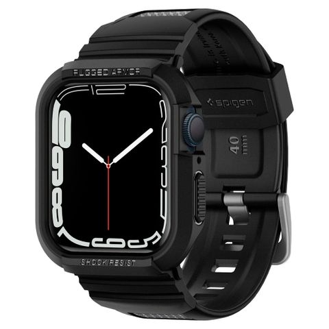  DÂY ĐEO KIÊM ỐP LƯNG SPIGEN RUGGED ARMOR PRO Dành Cho APPLE WATCH 8/7(45MM)/SE/6/5/4 (44MM) 