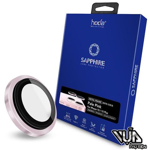  Miếng dán bảo vệ Lens CAMERA HODA SAPPHIRE CHO IPHONE 15 PLUS/ IPHONE 15 