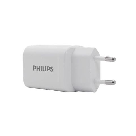 Củ sạc nhanh Philips USB & Type C - PD30W + QC3.0