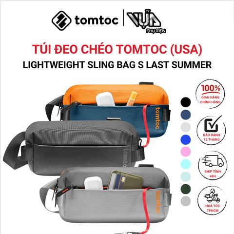  TÚI ĐEO CHÉO TOMTOC (USA) LIGHTWEIGHT SLING BAG S LAST SUMMER 