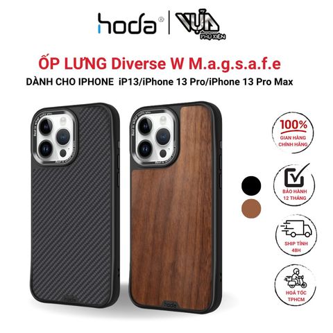  Ốp lưng Diverse W M.a.g.s HODA Dành Cho iPhone 13/iPhone 13 Pro/iPhone 13 Pro Max Ốp chống sốc 