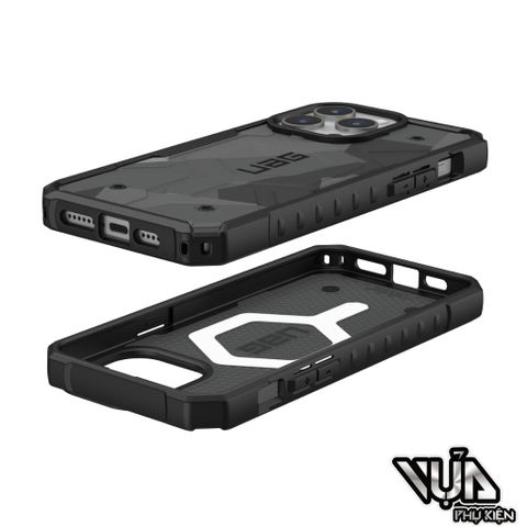  ỐP LƯNG UAG PATHFINDER SE W SẠC TỪ TÍNH CHO IPHONE 15 PRO/ 15 PRO MAX 