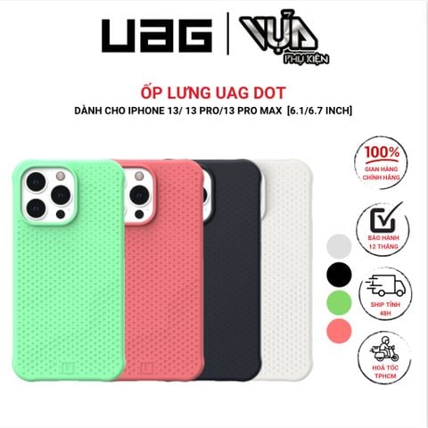  HOẢ TỐC HCM] Ốp Lưng Cho IPHONE 13/ 13 PRO/ 13 PRO MAX UAG DOT lõi chống va đập 