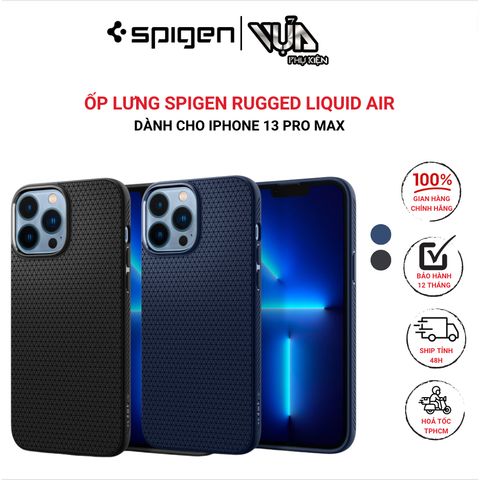  ỐP LƯNG SPIGEN IPHONE 13 PRO MAX LIQUID AIR 