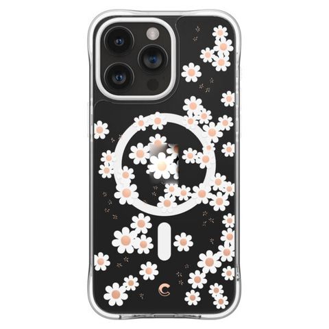  ỐP LƯNG IPHONE DÀNH CHO 15 PRO MAX SPIGEN CECILE DAISY MAG WHITE 