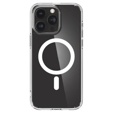  ỐP LƯNG DÀNH CHO IPHONE 15 PRO MAX SPIGEN CRYSTAL HYBRID MAGFIT 