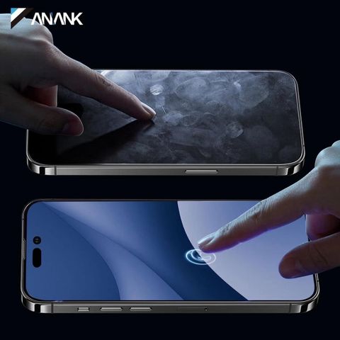  Kính cường lực ANANK chống bám vân tay cho iPhone 15 series mượt mà dễ sử dụng 