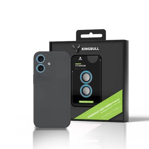 Cường lực Camera Lens Mipow Kingbull Titanshield dành cho iPhone 16 Series