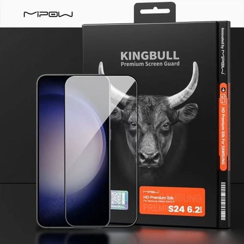  KÍNH CƯỜNG LỰC MIPOW PREMIUM SILK DÀNH CHO SAMSUNG S24/ S24 Plus/ S24 ULTRA 