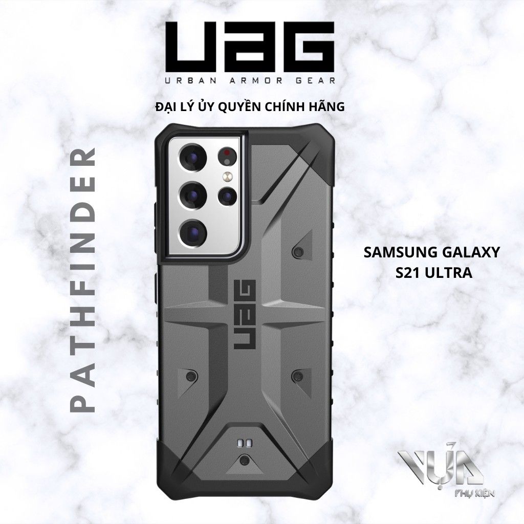  [Ảnh Thật] Ốp lưng UAG Pathfinder Samsung Galaxy S21 Ultra/S21 Ultra 5G [6.8-inch] 