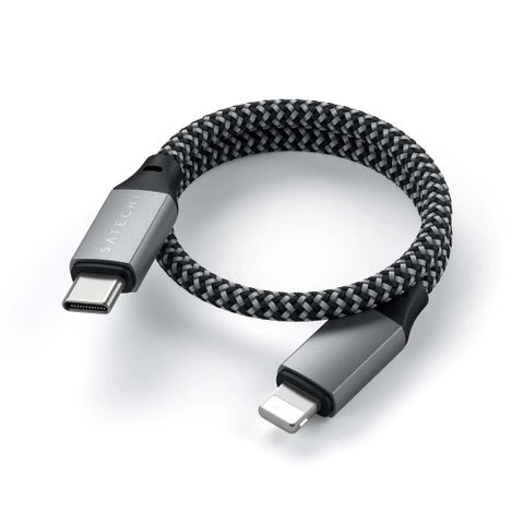 Cáp sạc Nhanh Satechi USB-C to L - 25 cm dành cho iPhone | iPad | Airpods | Pencil