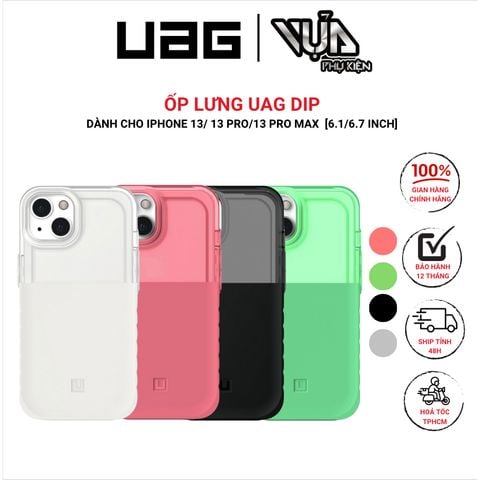  Ốp Lưng Cho IPHONE 13/ 13 PRO/ 13 PRO MAX UAG DIP khả năng chống va đập 