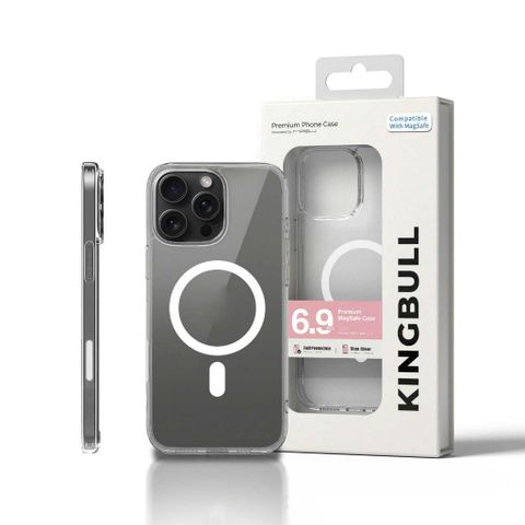 Ốp lưng Mipow Magnetic Transparent Có Nút Button Camera dành cho iPhone 16 Series