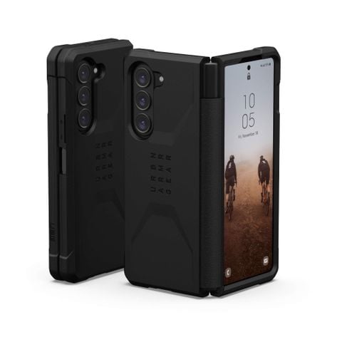  Ốp Lưng Cho SAMSUNG GALAXY Z FOLD 5 5G UAG CIVILIAN giảm chấn và phân tán năng lượng 