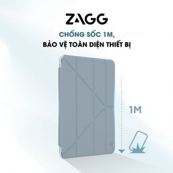Ốp lưng ZAGG Hampton Folio dành cho iPad Air 11 inch (2024)/ Air 10.9 (Gen 4,5)