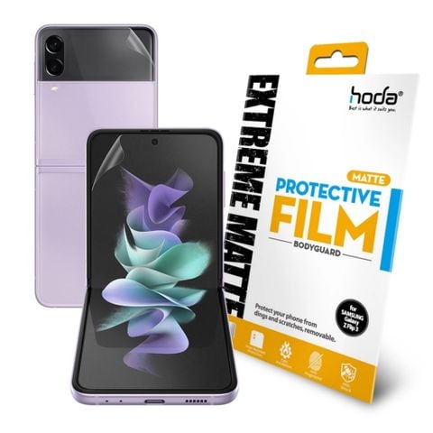  Miếng dán Film HODA Matte (nhám) cho Samsung Galaxy Z Flip 3 và Fold 2/3 bảo vệ màn hình và thân máy 