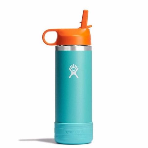 Bình giữ nhiệt Hydro Flask Kids Wide Mouth Straw Cap And Boot 532 ml Cho trẻ em Chỉ dùng nước lạnh