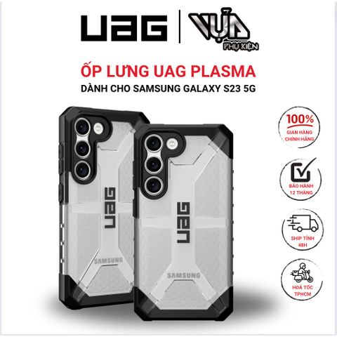  Ốp Lưng UAG PLASMA SERIES GALAXY S23 CASE Nút xúc giác quá khổ Bảo vệ chống rơi Kết cấu nhẹ 