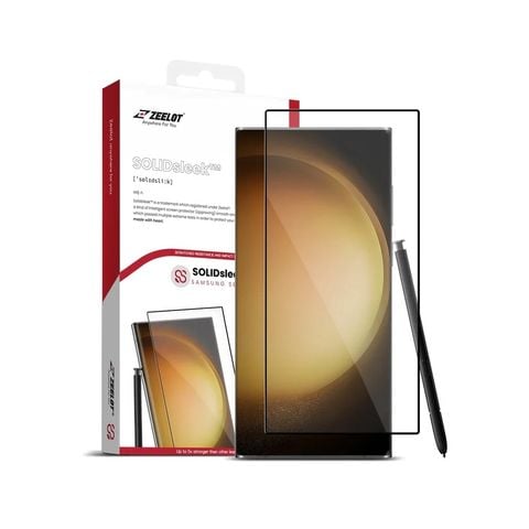 Kính cường lực ZEELOT SOLIDSLEEK 2.5D TEMPERED cho Samsung S24 Series