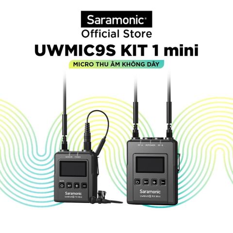 Bộ Micro Thu Âm Không Dây SARAMONIC UwMic9S Kit 1 Mini
