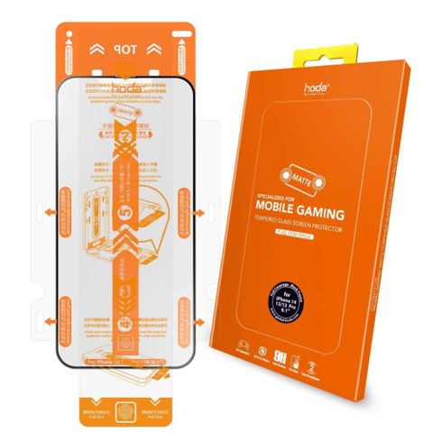 Kính Cường Lực HODA chống bám vân tay có viền đen iPhone 14 Series