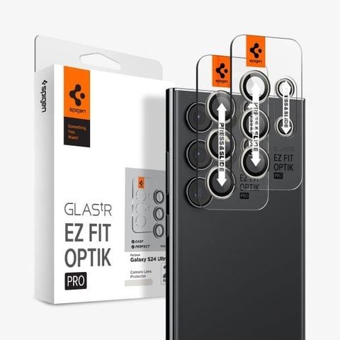 Lens Camera SPIGEN GLAS.TR EZ FIT OPTIK PRO Cho Samsung Galaxy S24/ S24 Plus/ S24 Ultra