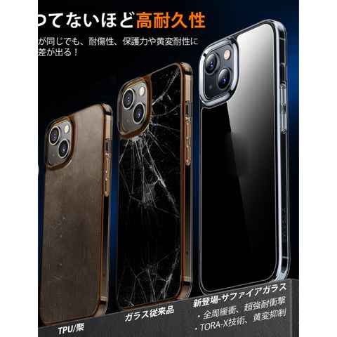  Ốp lưng TORRAS Diamond-G cho iPhone 14/ 14 Plus/ 14 Pro/ 14 Pro Max bảo vệ chống trầy xước, chống sốc 