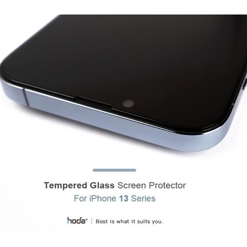  Miếng dán cường lực HODA 2in1 bảo vệ mắt và chống bám vân tay cho iPhone 13Mini/13/13 Pro/ 13 Pro Max 