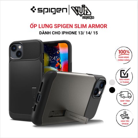  ỐP LƯNG IPHONE 13/ 14/ 15 SPIGEN SLIM ARMOR 