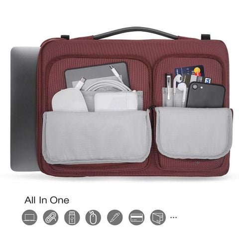  TÚI XÁCH TOMTOC (USA) TRAVEL BRIEFCASE Dành Cho ULTRABOOK 15 Inch 